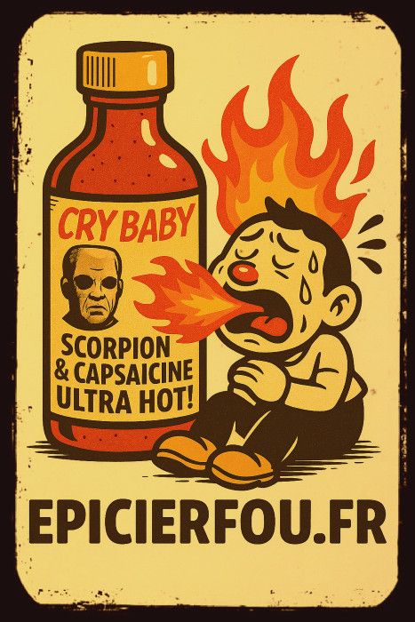 Extrême Hot Sauce CRY BABY 6