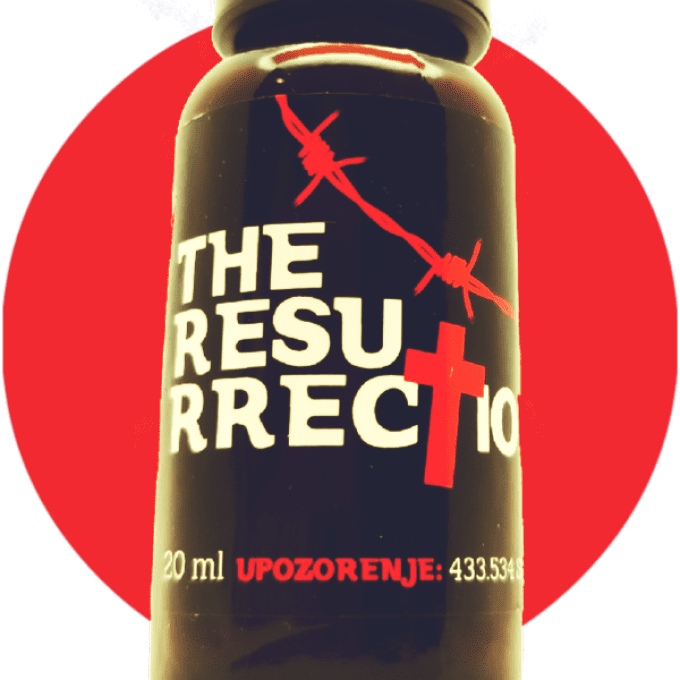 visuel sauce THE RESURRECTION – Trinidad Scorpion Moruga & capsaïcine 9M – EPICIERFOU.FR