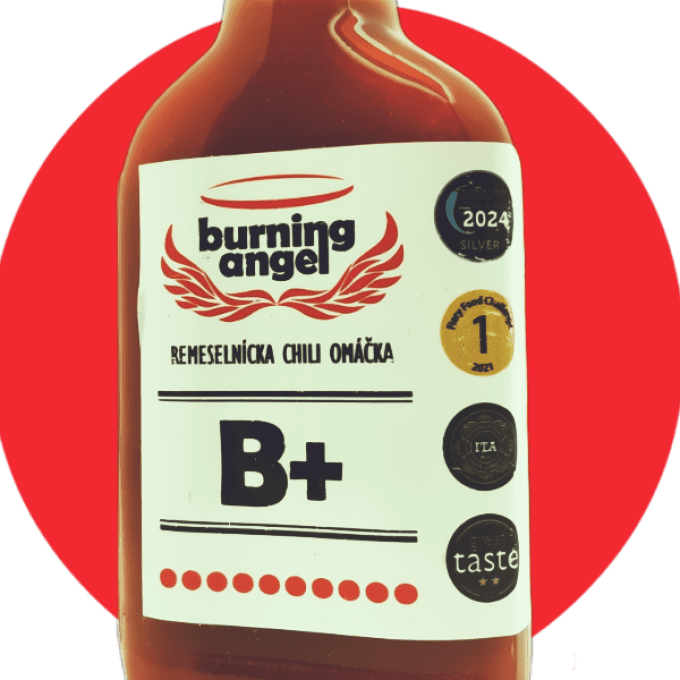 BURNING ANGEL B+ Sauce ulta forte Scorpion & Paprika