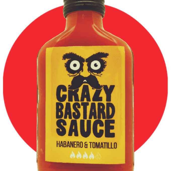 Crazy Bastard Sauce - Tomatillo & Habanero