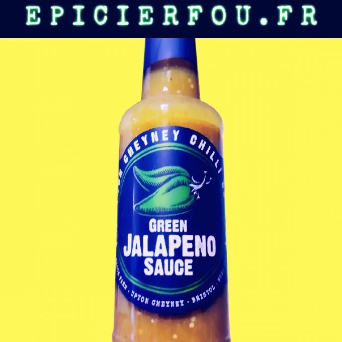 sauce piquante piment jalapeno vert et ail - epicier fou