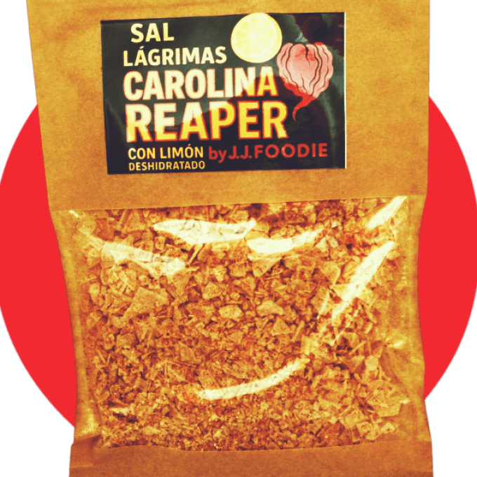 JJ FOODIE Larmes de sel infusion Carolina Reaper & Citron