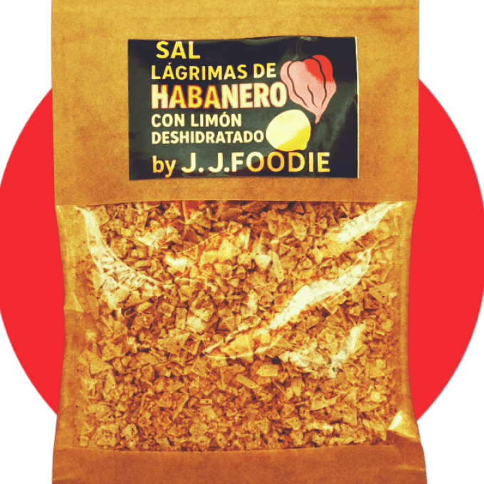 JJ FOODIE Larmes de sel infusion Habanero & Citron