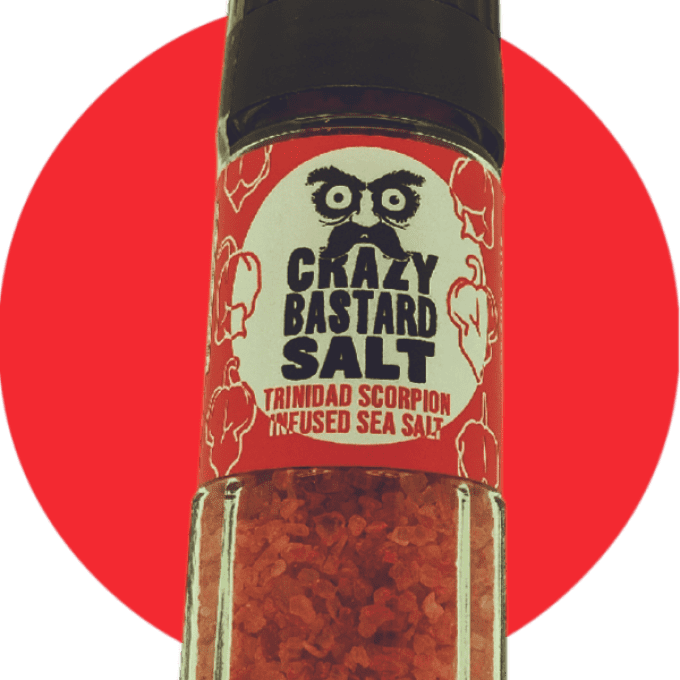 CRAZY BASTARD Sel infusé piment Scorpion